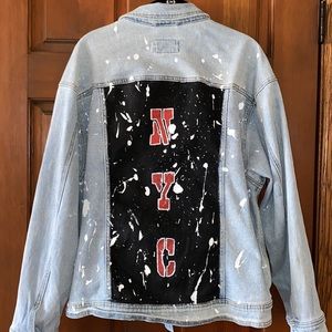CUSTOMIZED NYC DENIM JACKET